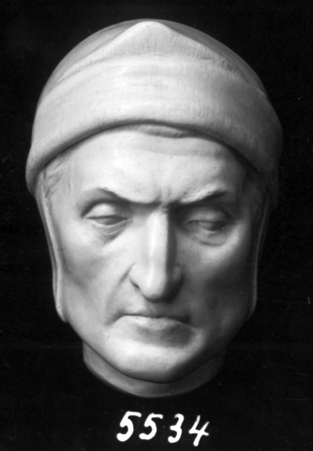 Dante Alighieri, Totenmaske