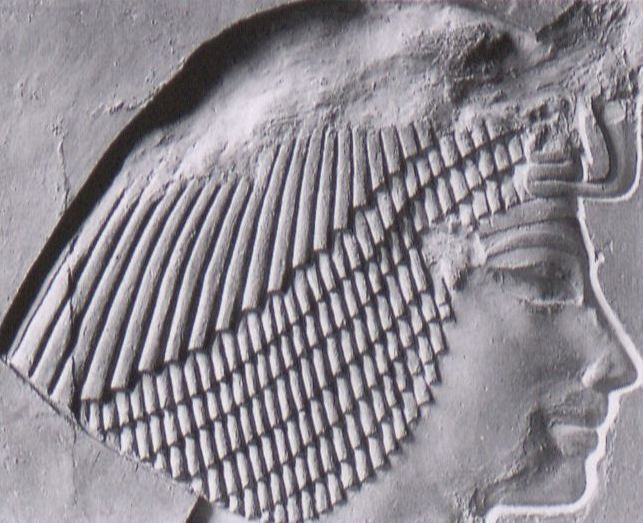 Amenophis II., von einem Torturm